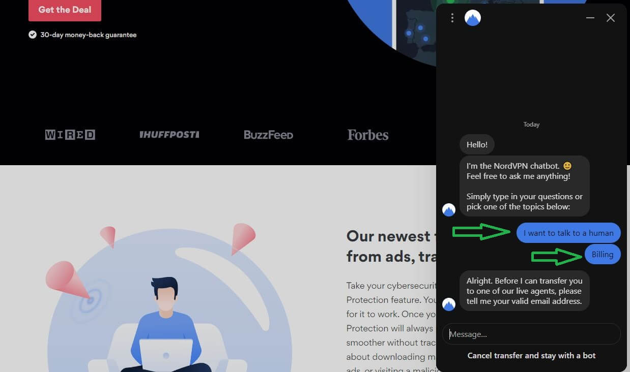 Nordvpn Live Chat 3