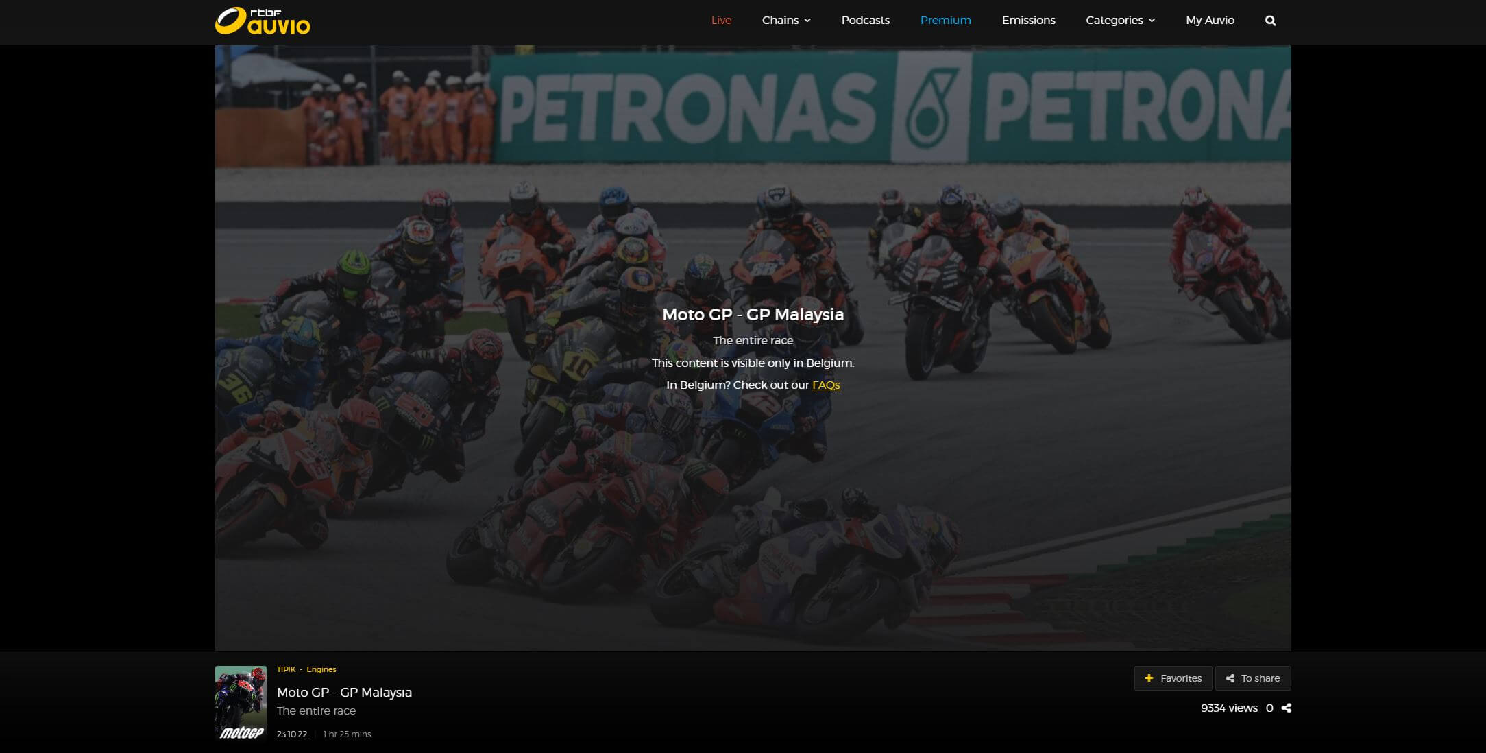 motogp live streaming today