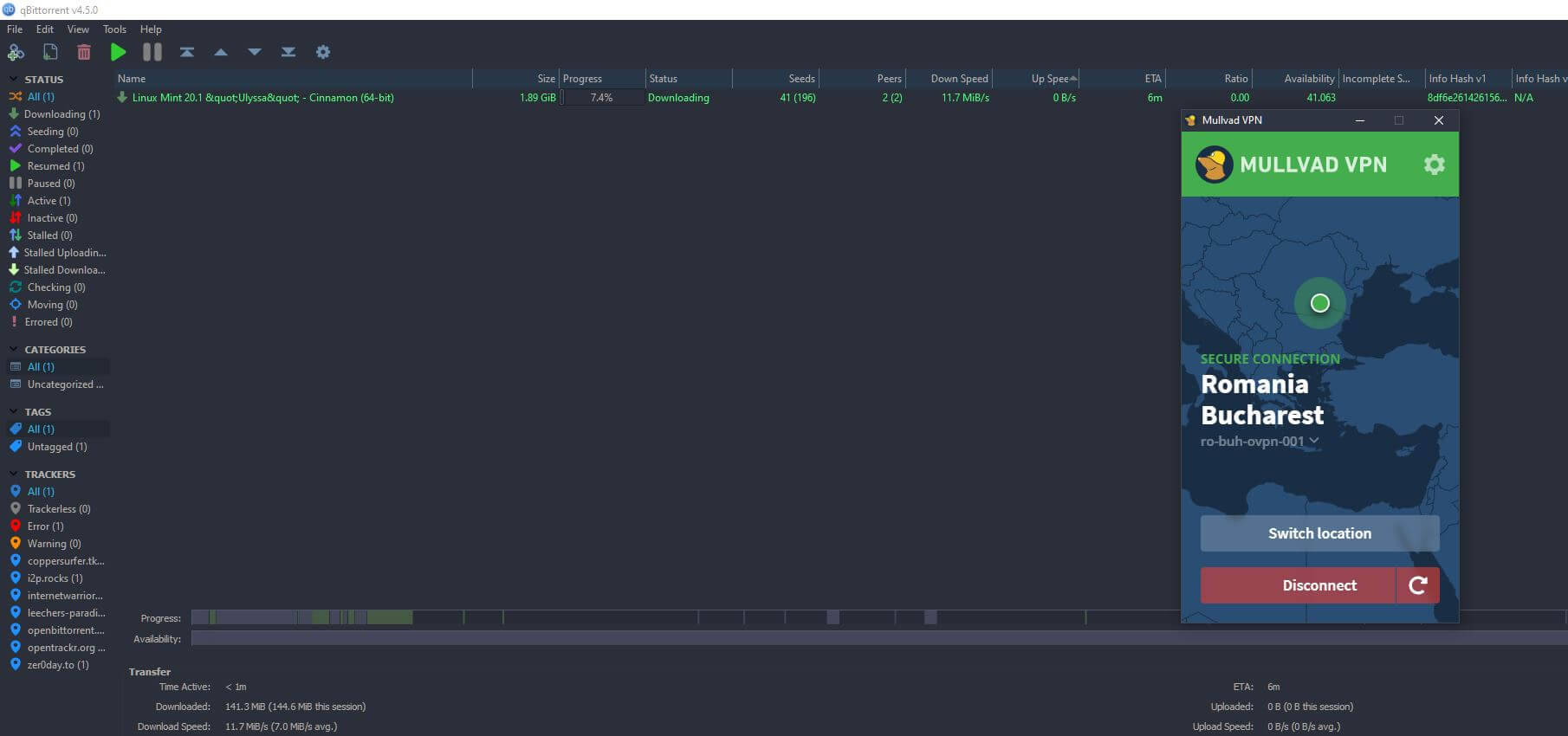 Mullvad VPN P2P