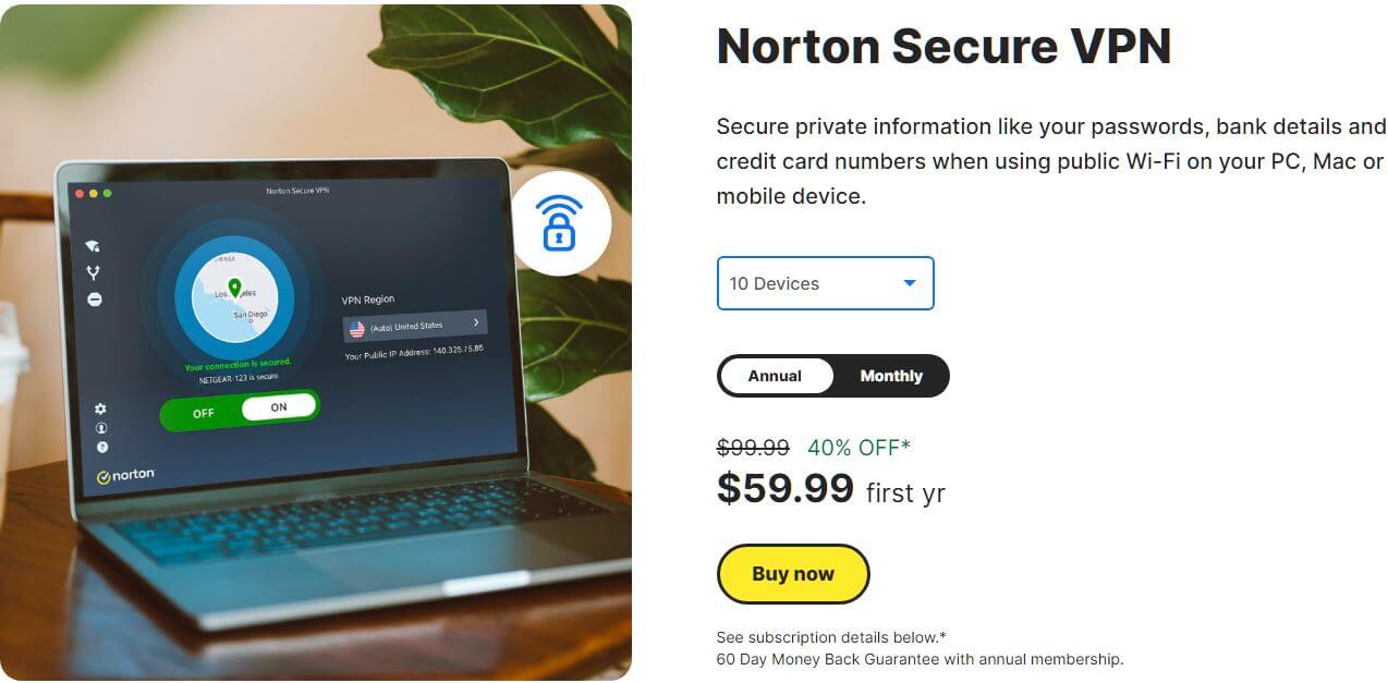 Norton VPN Price 2