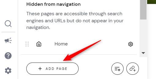 Add Page Edit Navigation Hostinger Website Builder