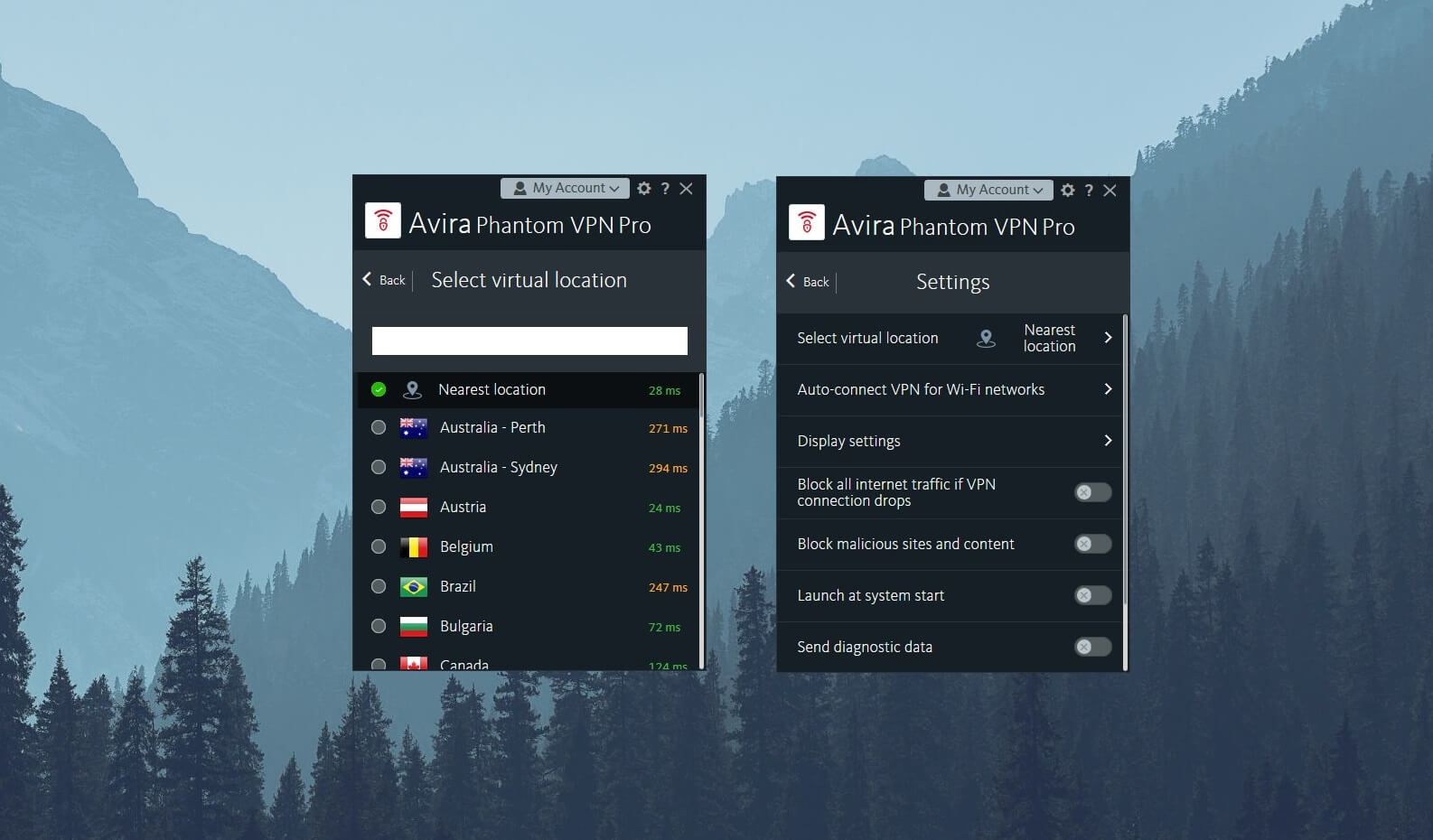 Avira Phantom VPN Windows 2