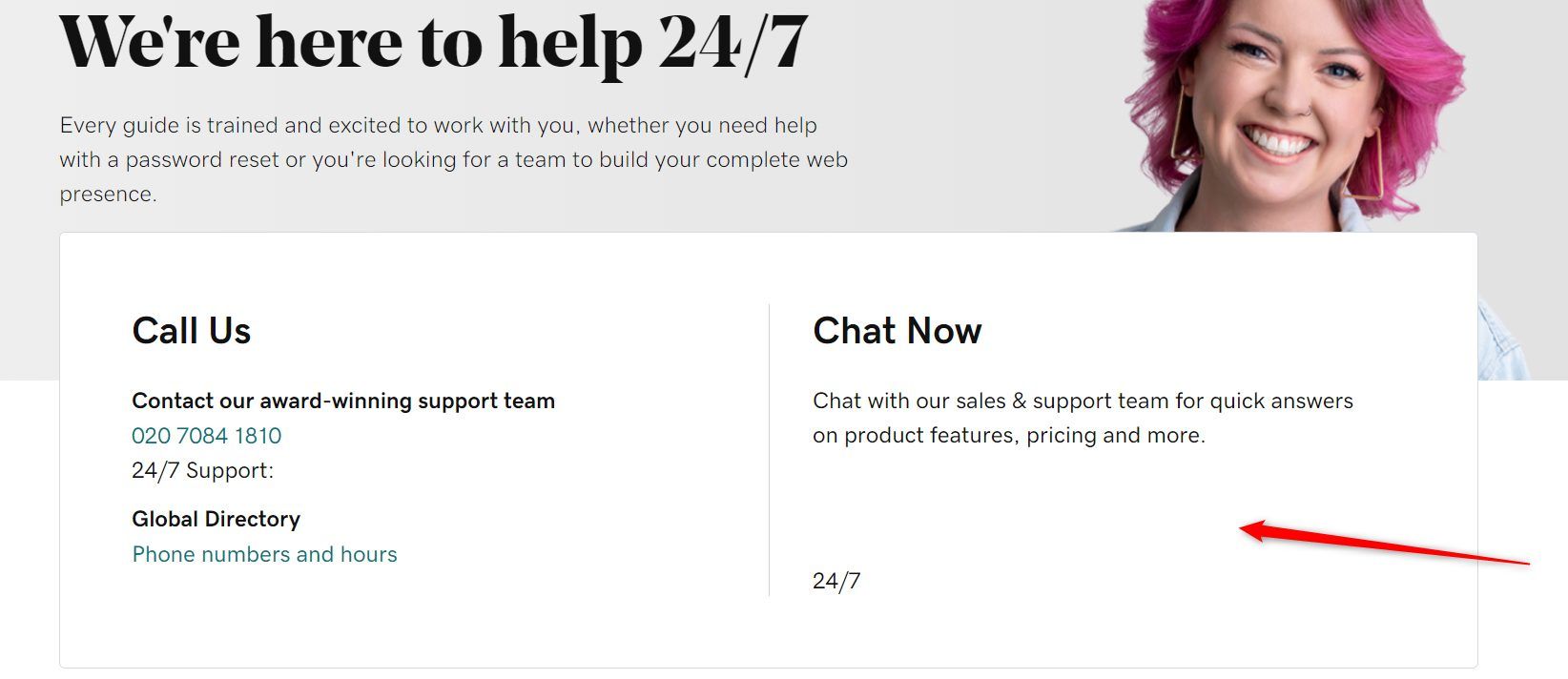 GoDaddy Support Unavailable