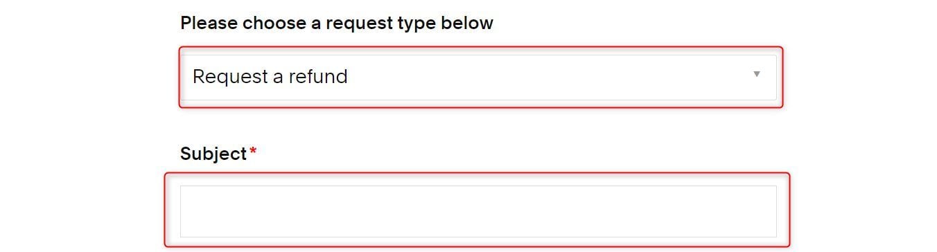 Squarespace Refund Request Subject
