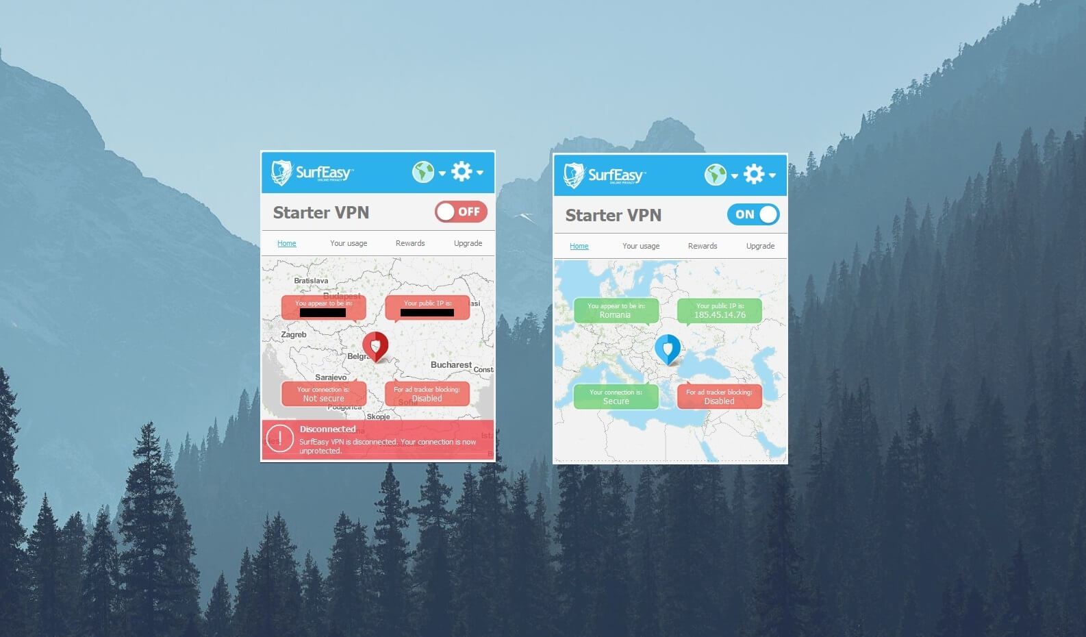 SurfEasy VPN Windows