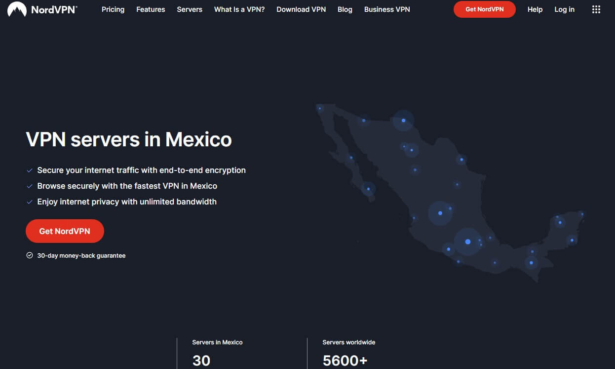 NordVPN Mexico Updated