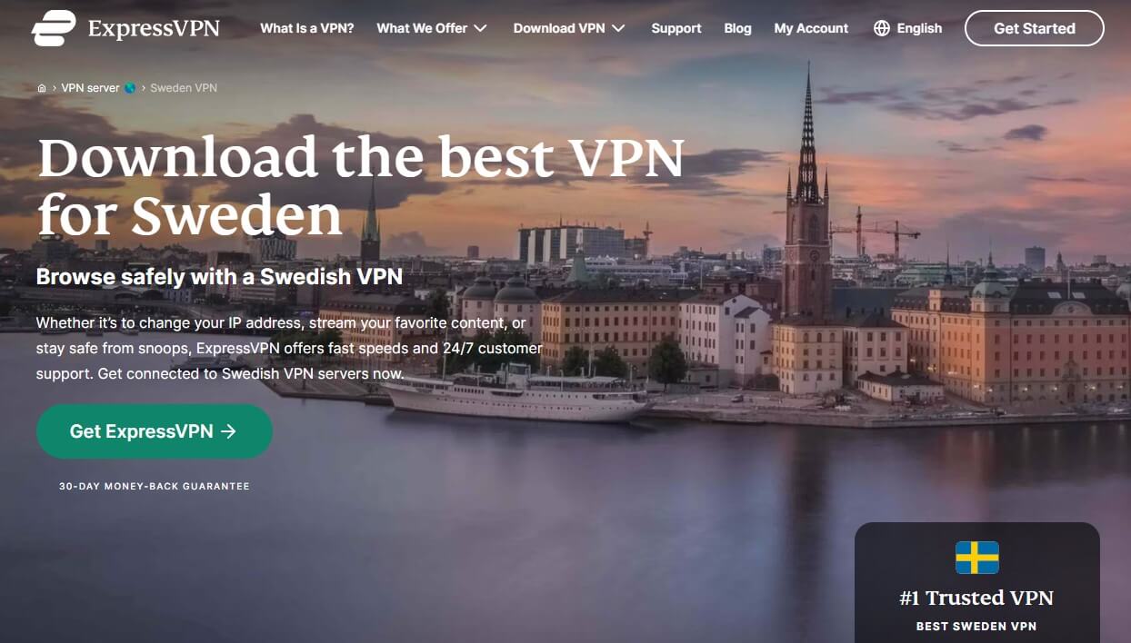 ExpressVPN Sweden