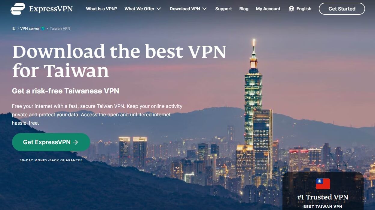 ExpressVPN Taiwan