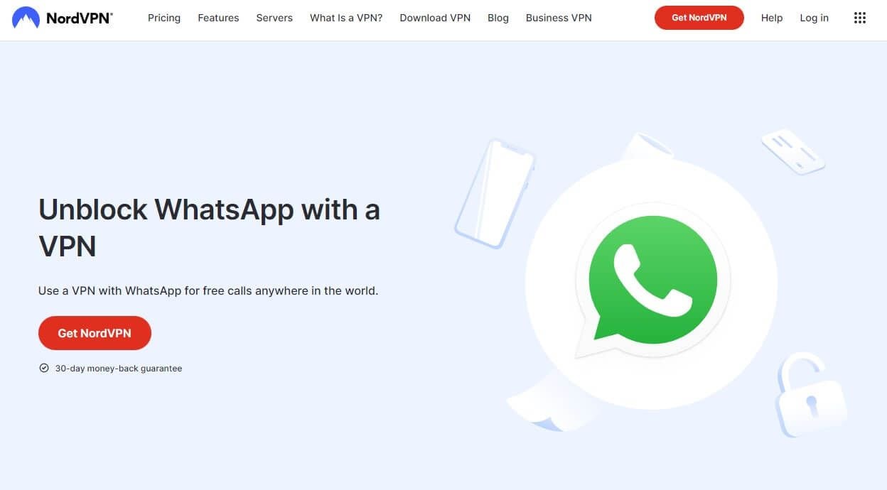 NordVPN WhatsApp