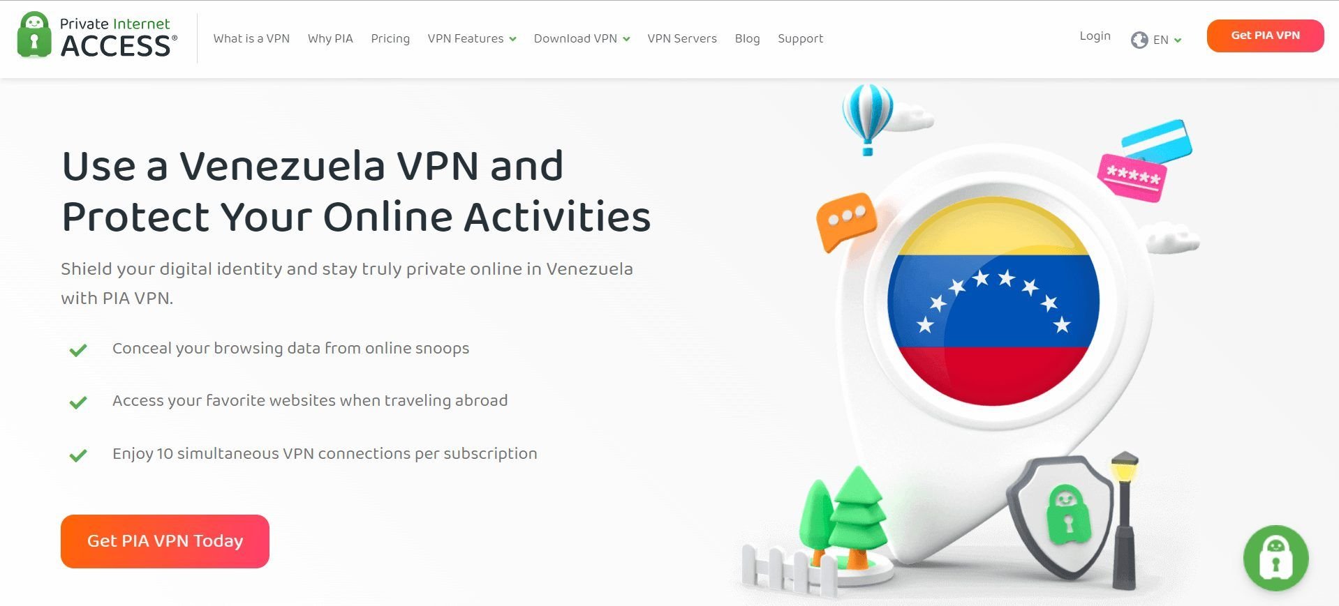 PIA Venezuela VPN