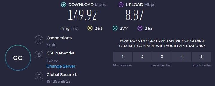 NordVPN Japan Speed New