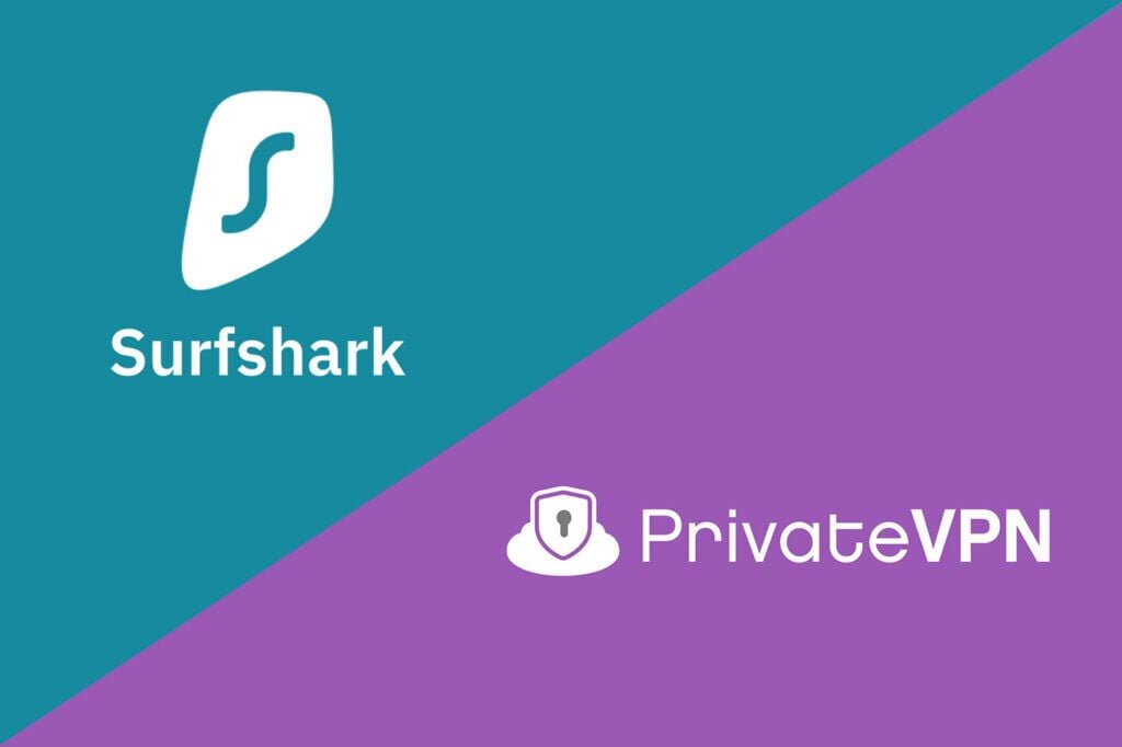 Surfshark vs PrivateVPN