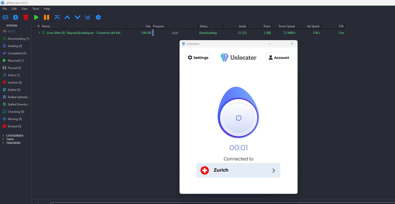 Unlocator VPN P2P