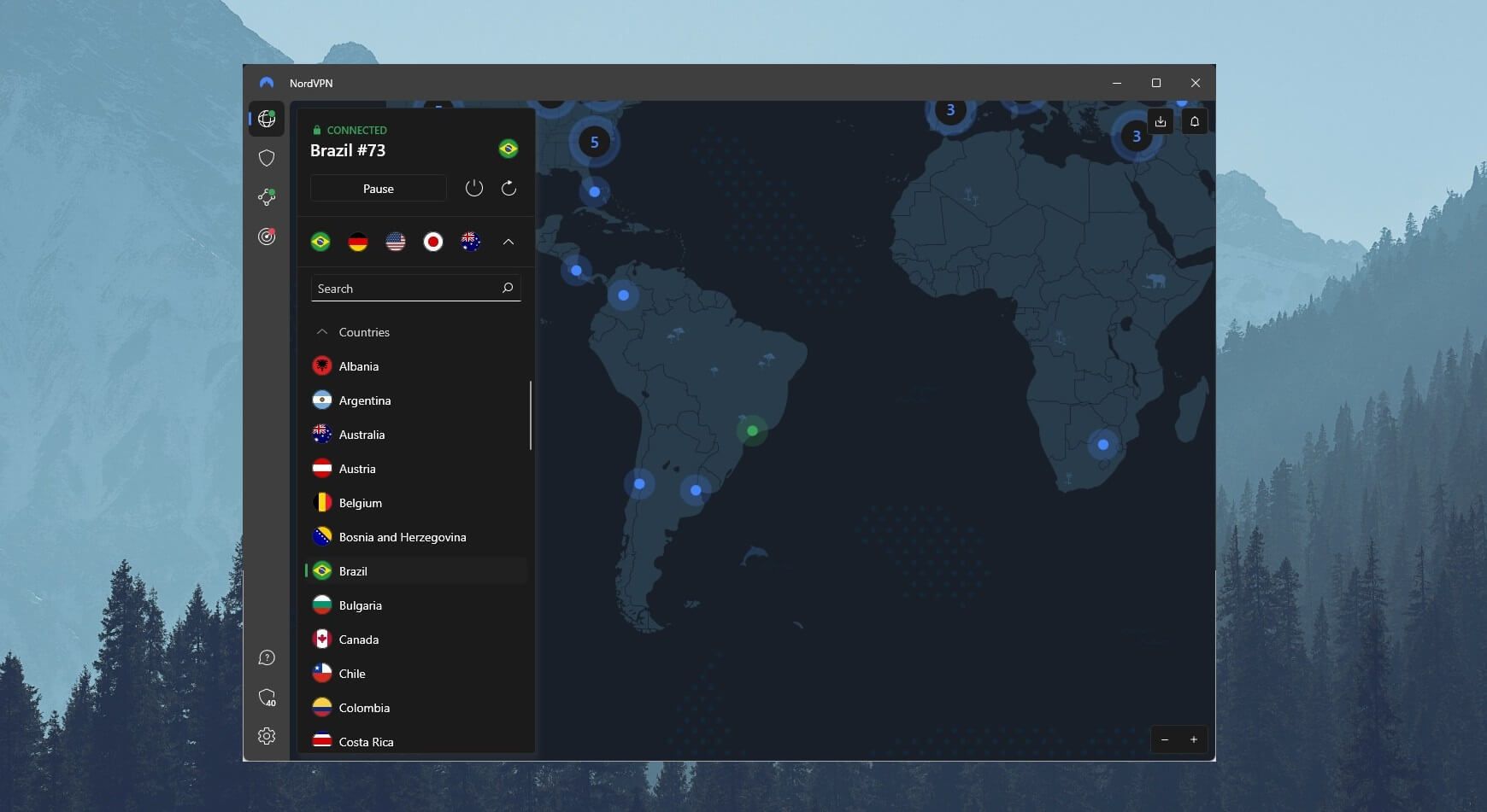 NordVPN Brazil IP