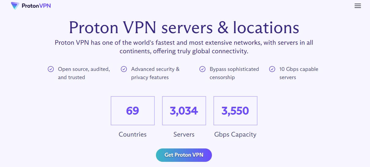 ProtonVPN Servers Updated