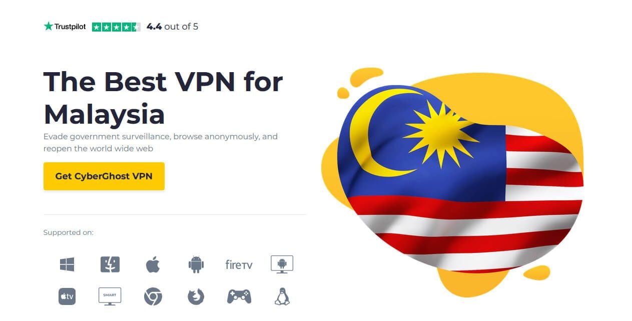 CyberGhost VPN Malaysia