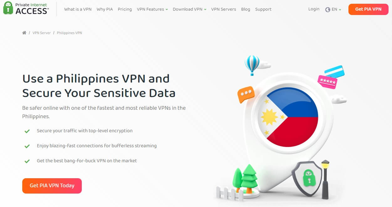 PIA VPN Philippines