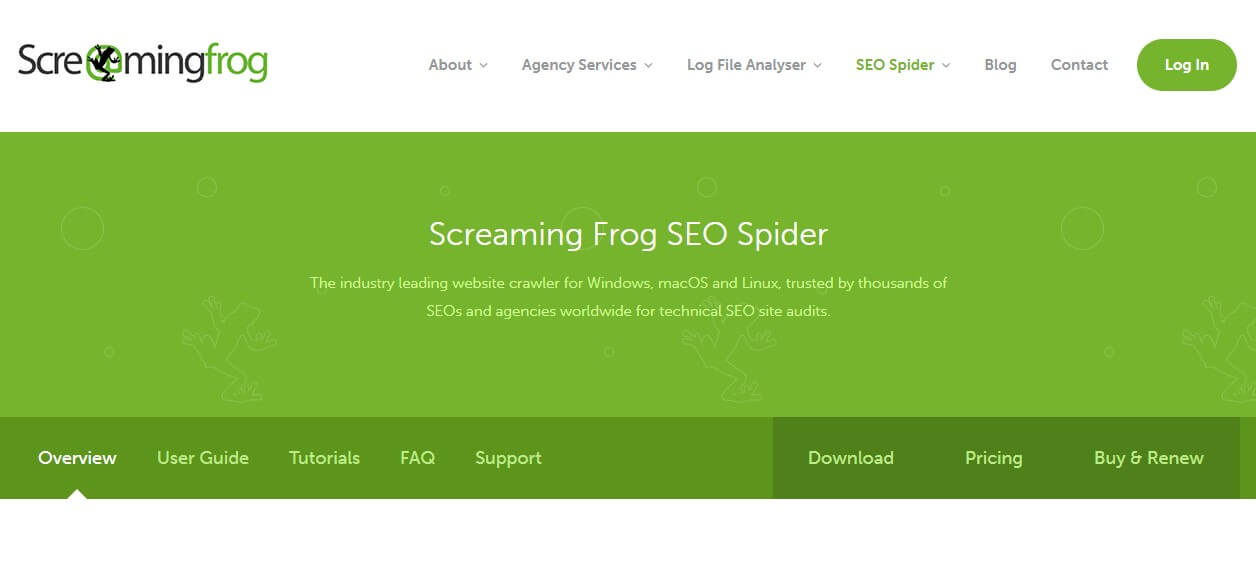 Screaming Frog Seo Spider