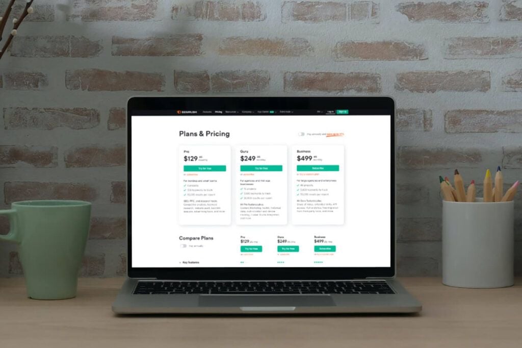 Semrush Pricing
