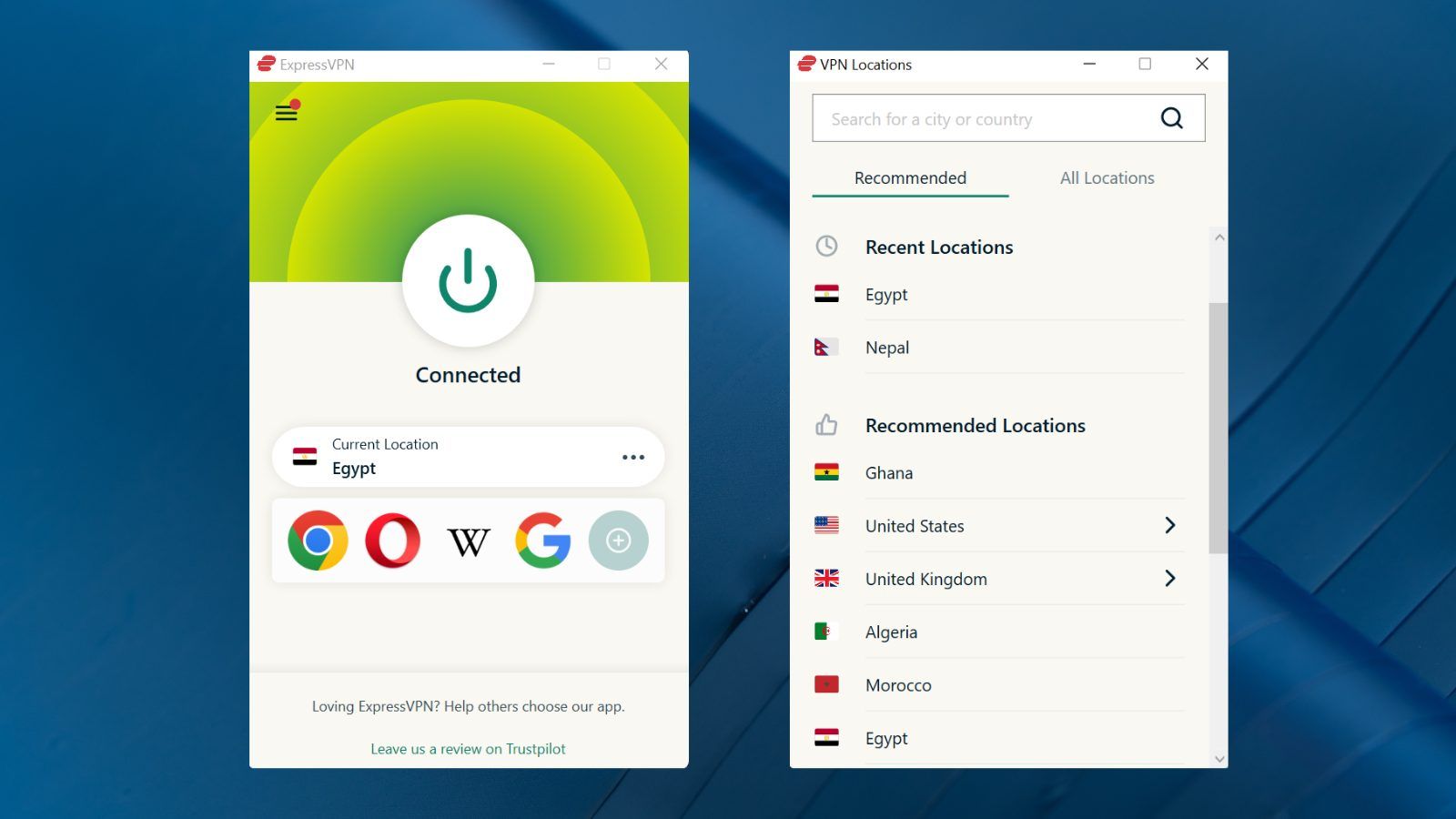 Expressvpn Egypt Server