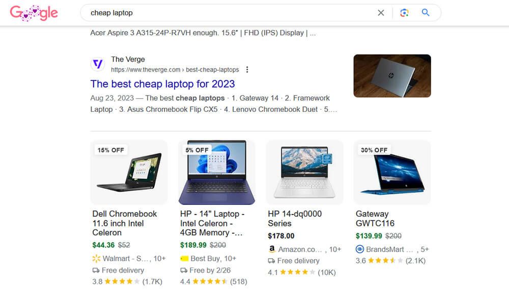 Google Shopping Serp Integration