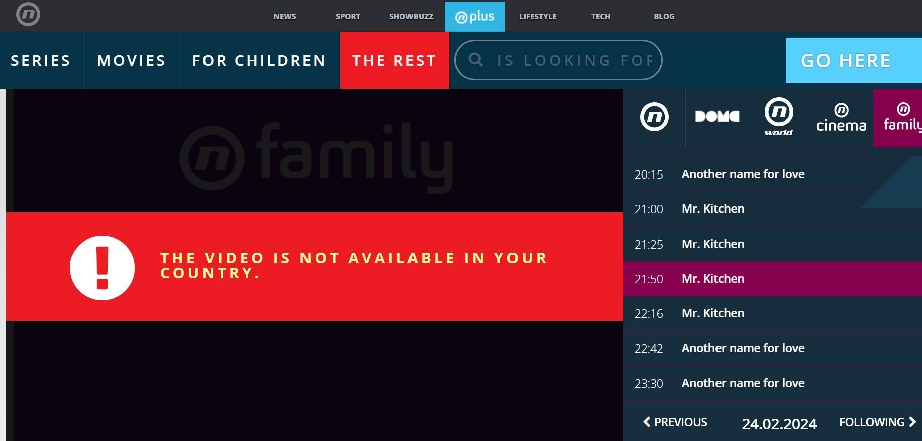 Nova Tv Geo Blocked