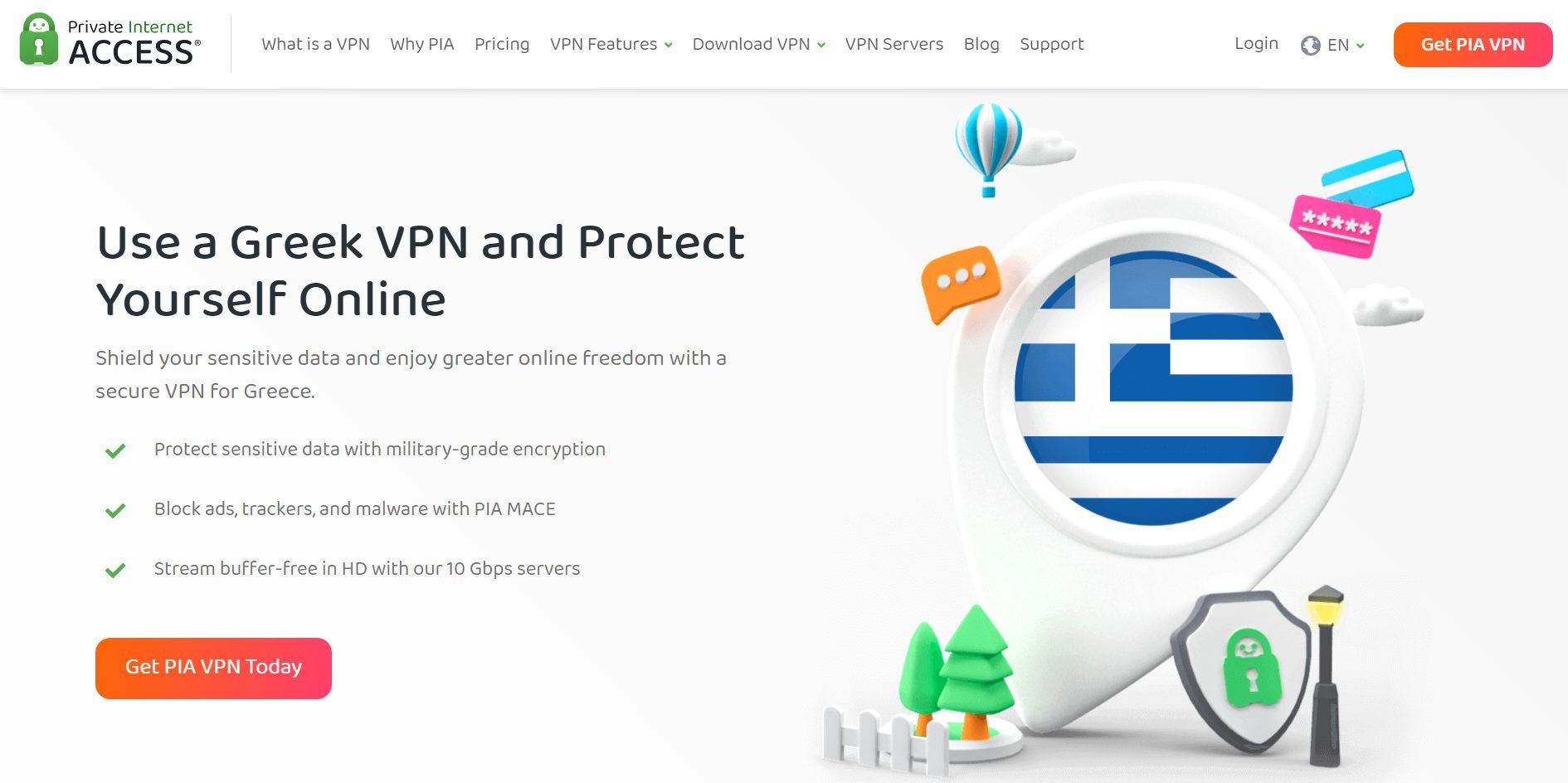 Private Internet Access Greece