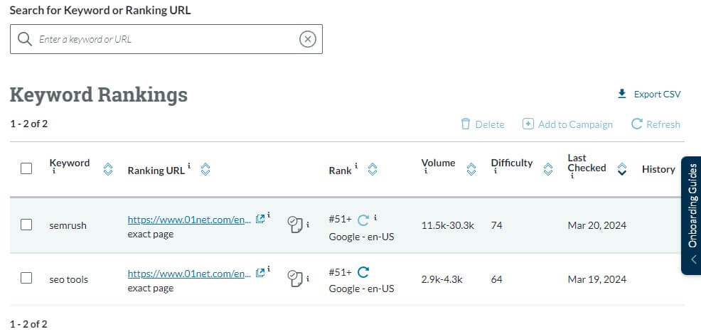 Moz Rank Checker