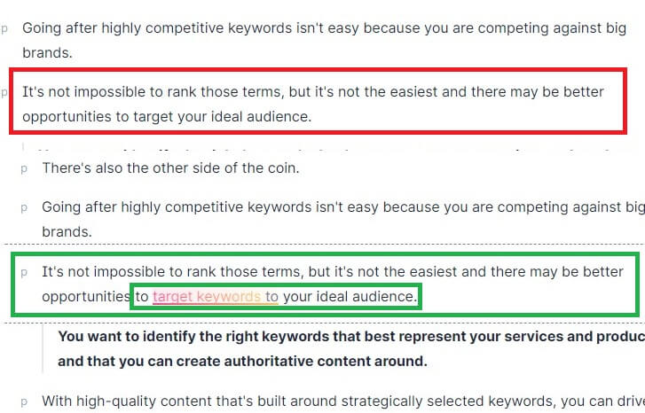 Surfer Seo Ai Adding Keywords