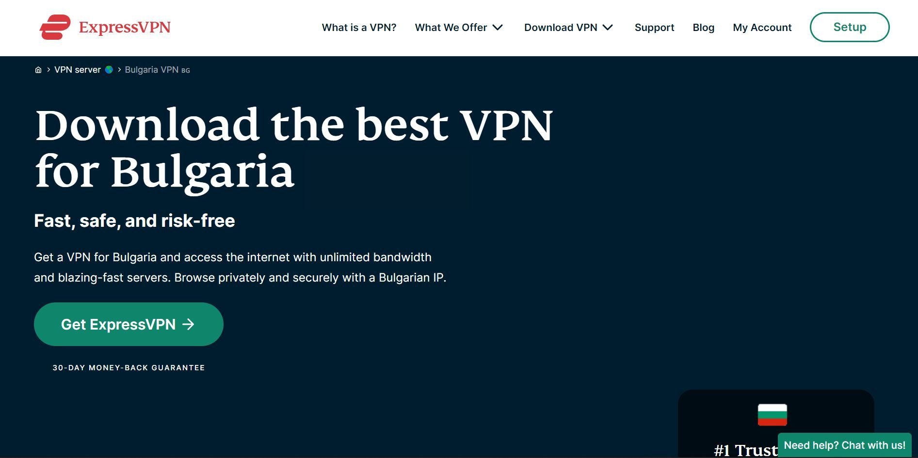 Expressvpn Bulgaria 