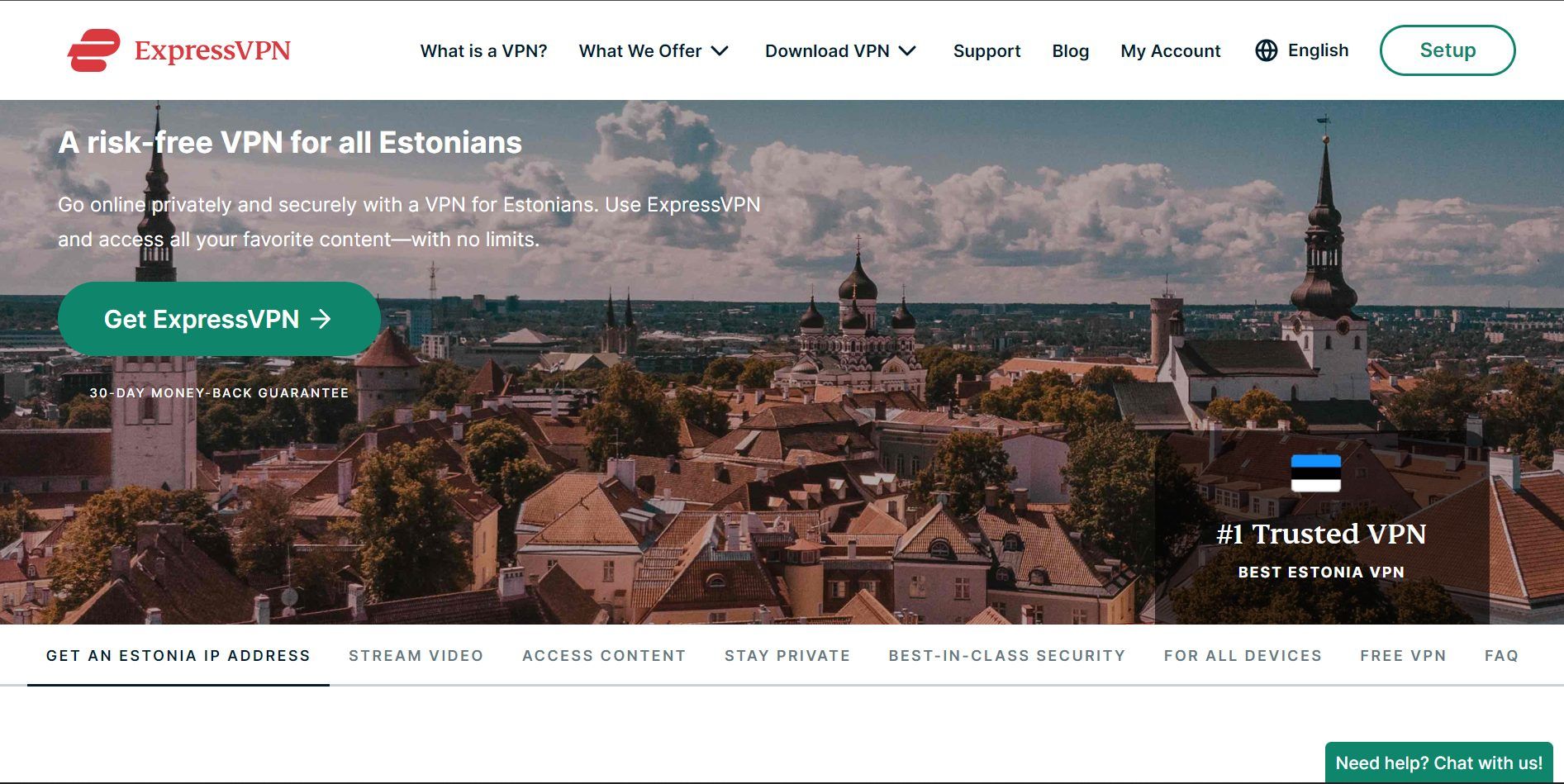 Expressvpn Estonia