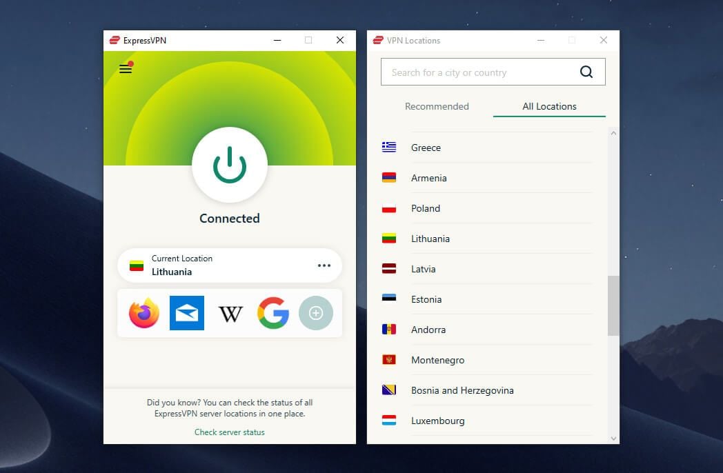 Expressvpn Lithuania Ip Address