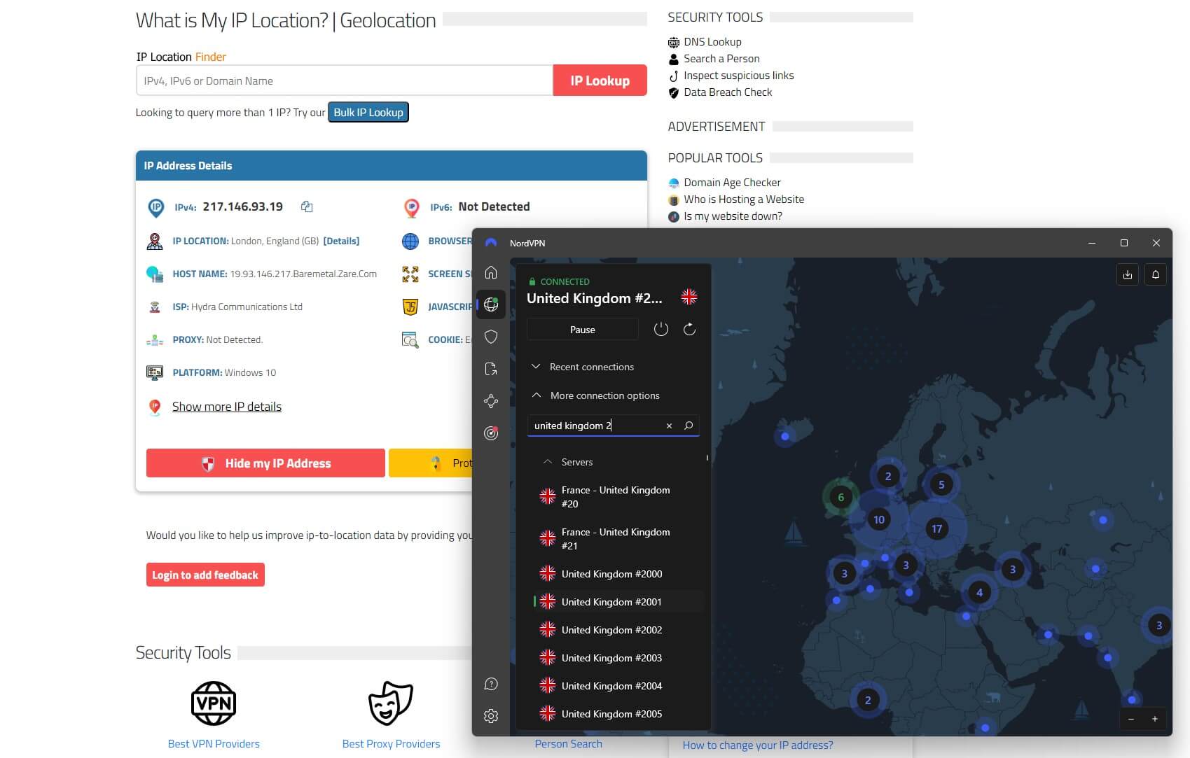 Nordvpn Uk Ip Location