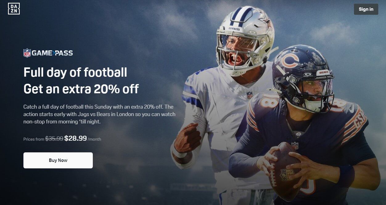 Dazn Nfl Game Pass