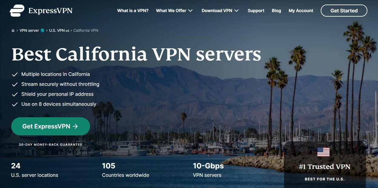 Expressvpn California