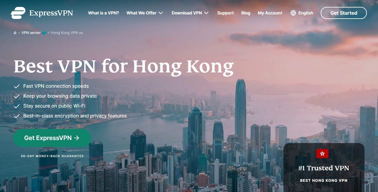 Expressvpn Hong Kong