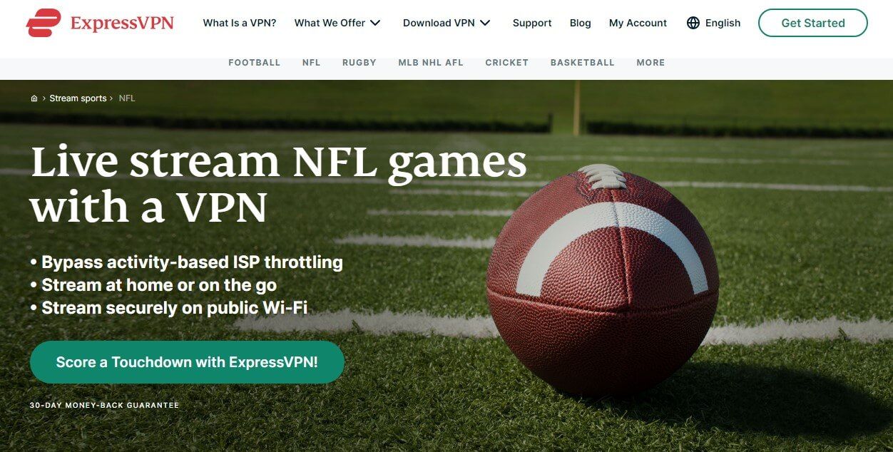 Expressvpn Nfl