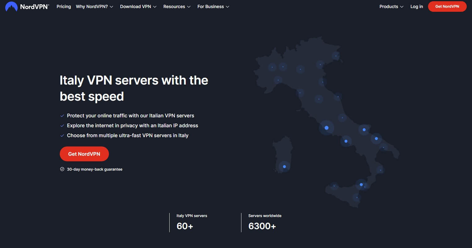 Nordvpn Italy