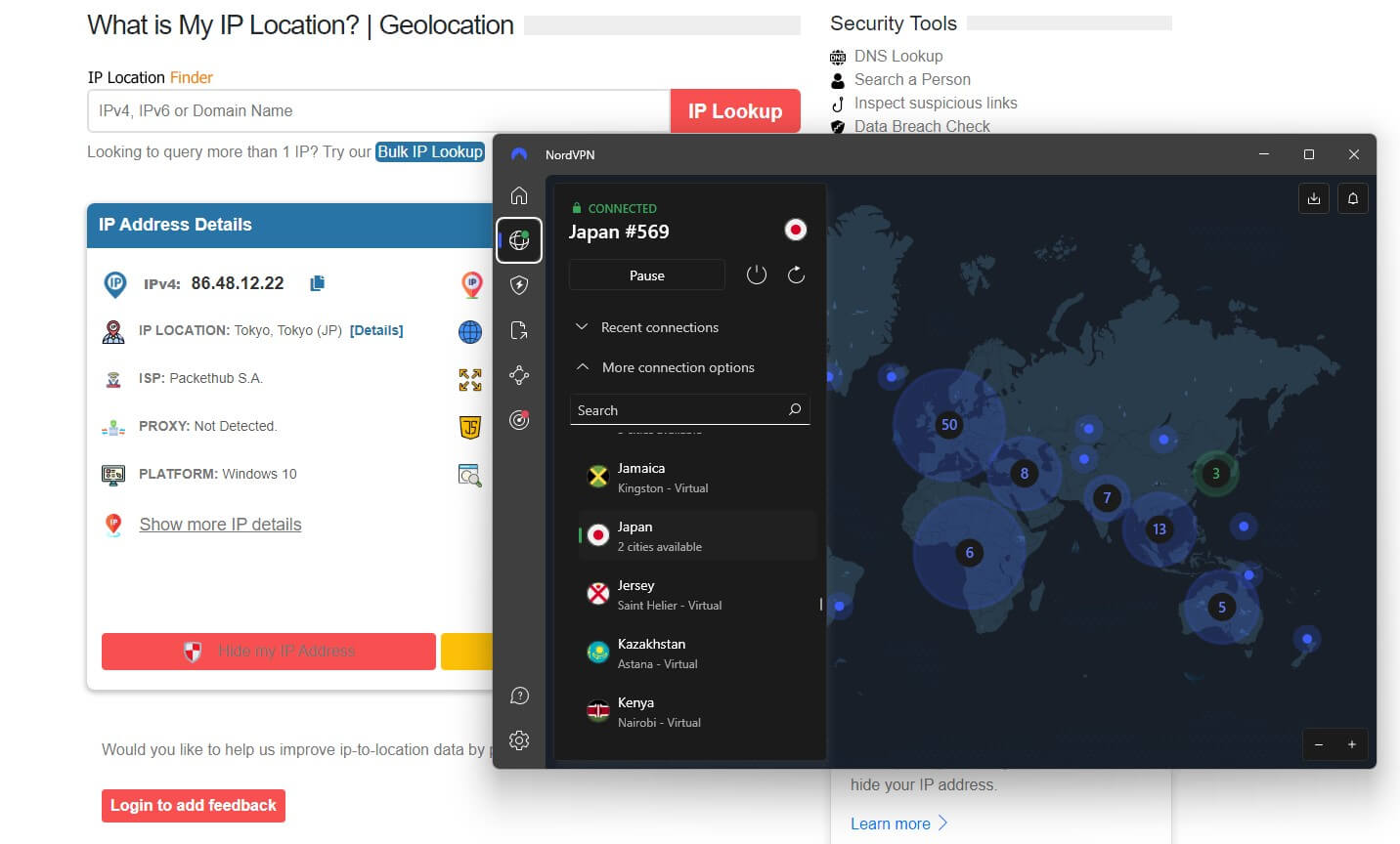 Nordvpn Japan Ip Location