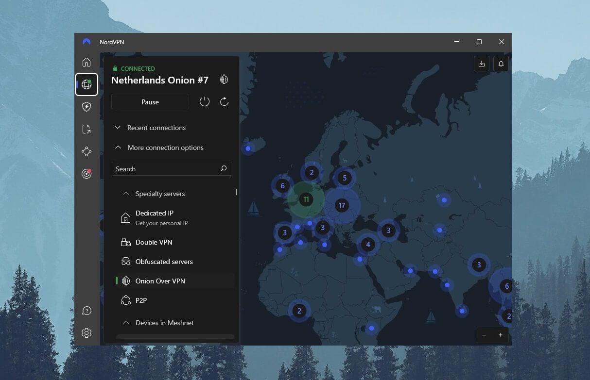 Nordvpn Onion Over Vpn Connection