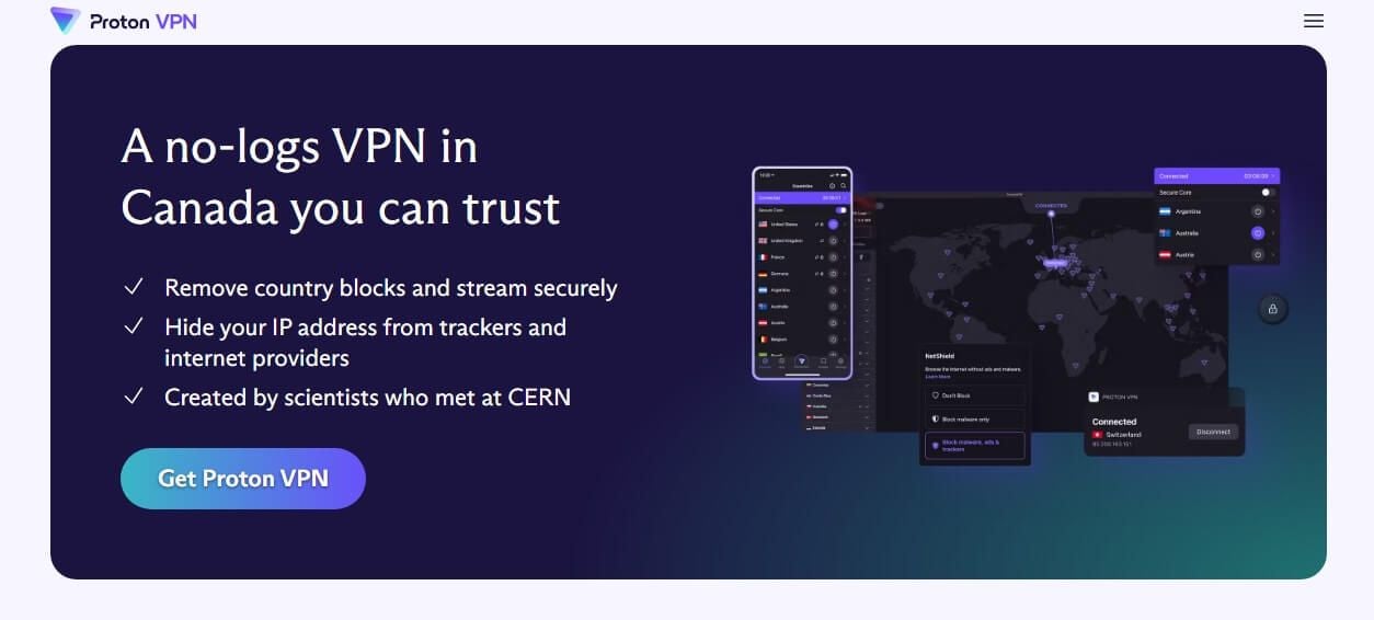 Proton Vpn Canada