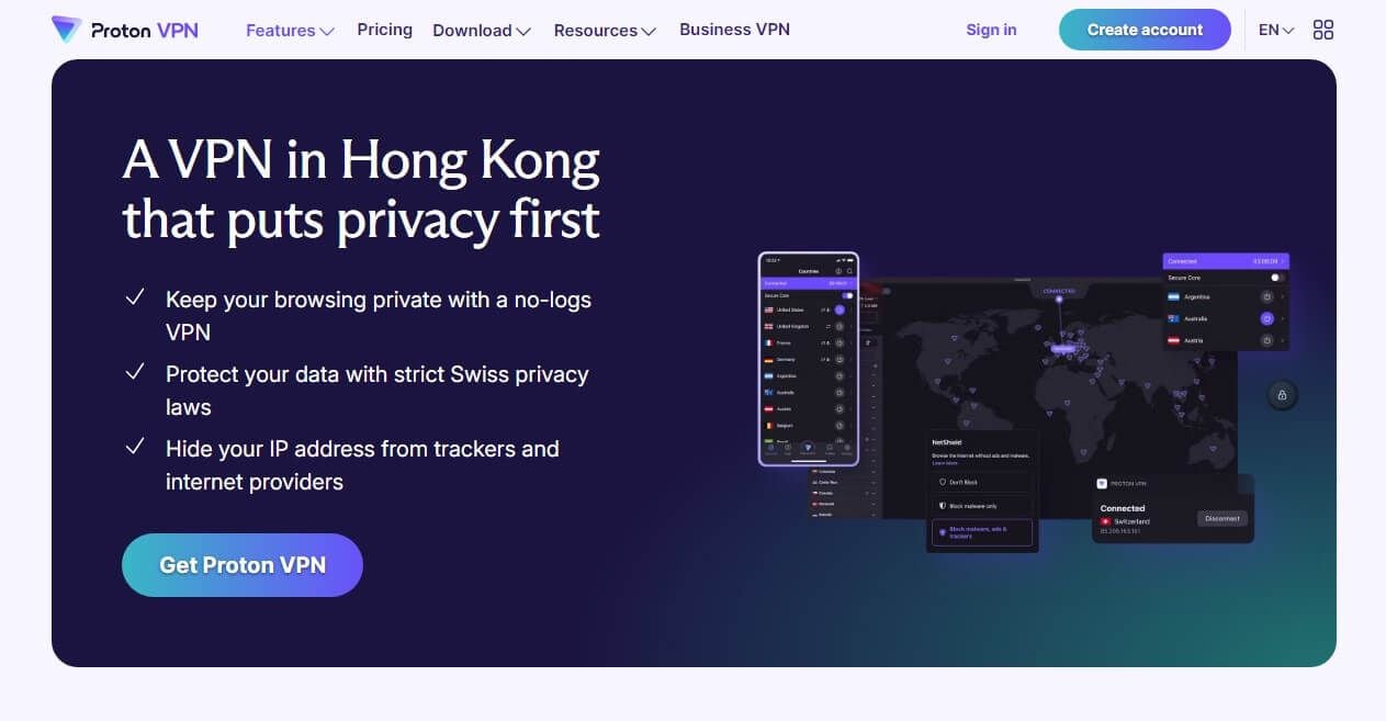 Proton Vpn Hong Kong