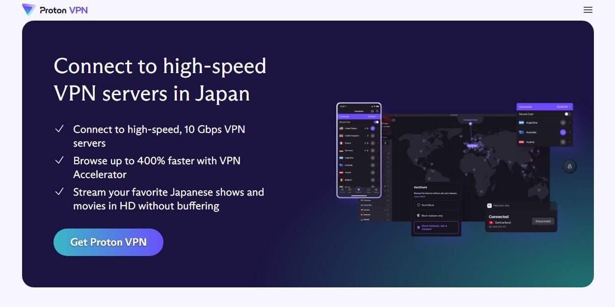 Proton Vpn Japan