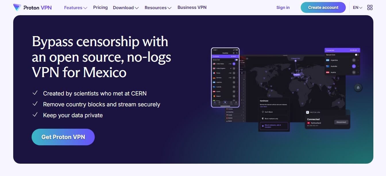 Proton Vpn Mexico