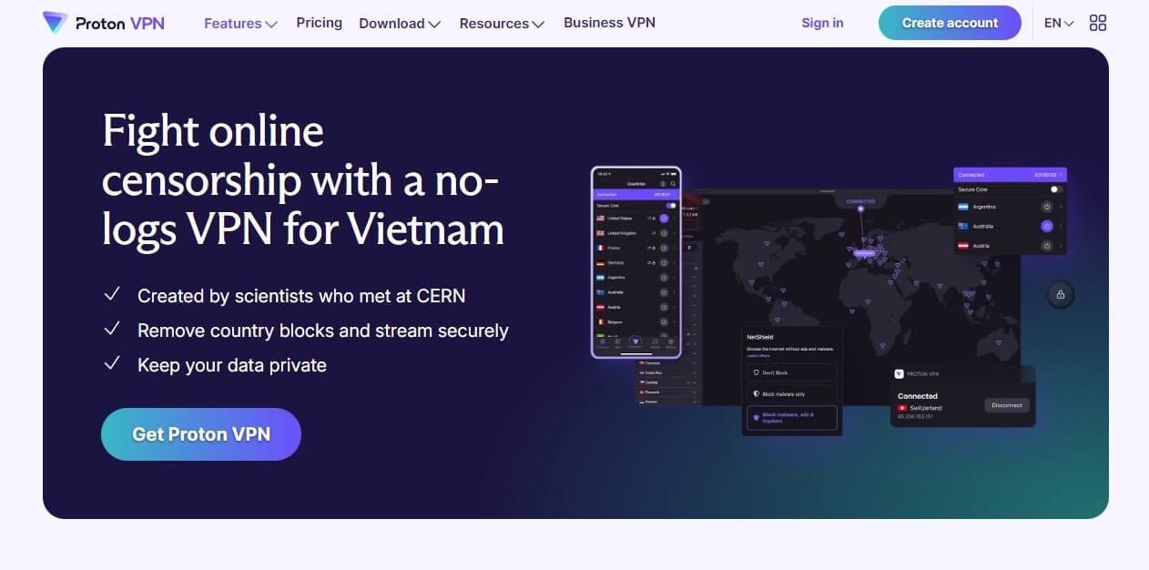 Proton Vpn Vietnam