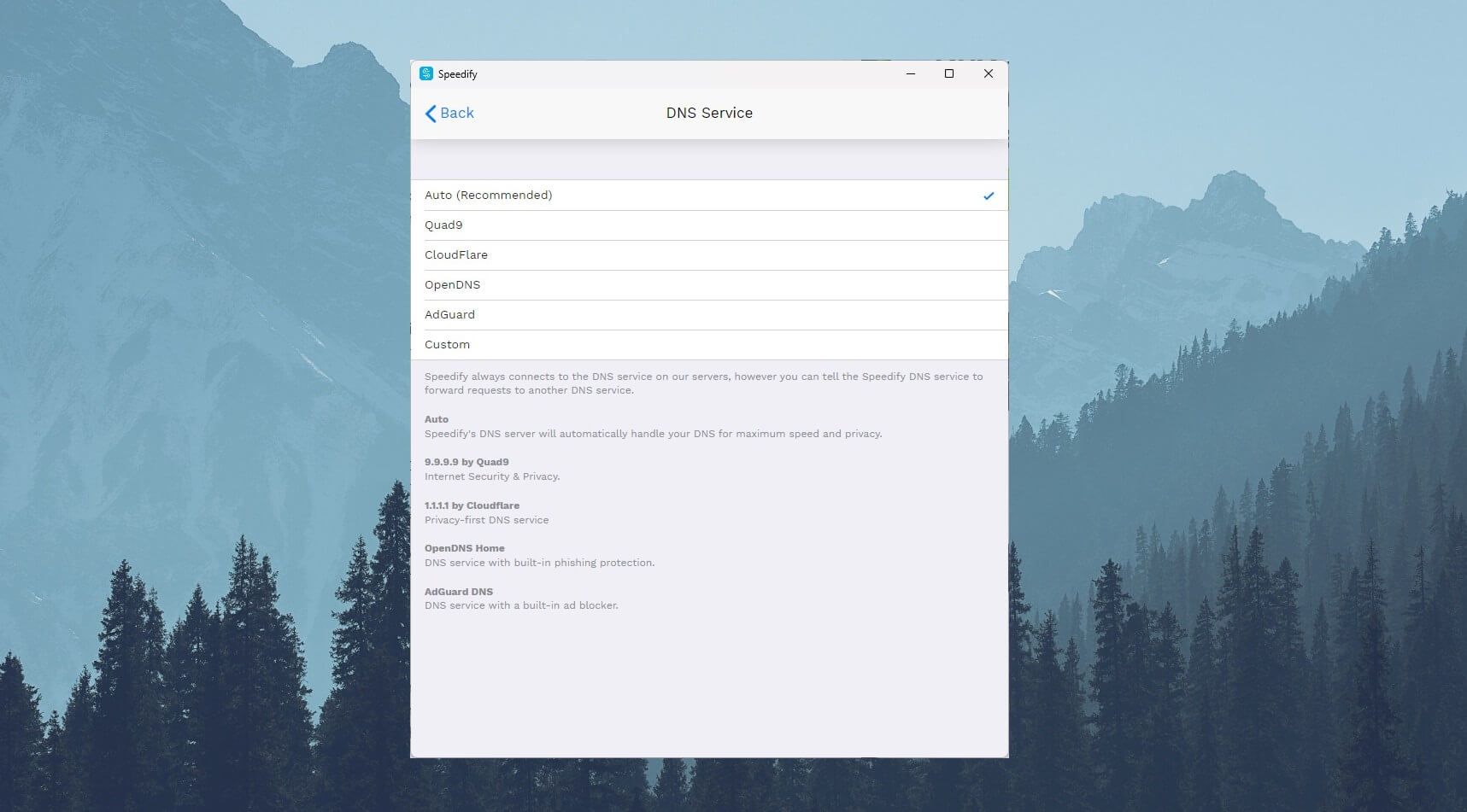 Speedify Dns Services