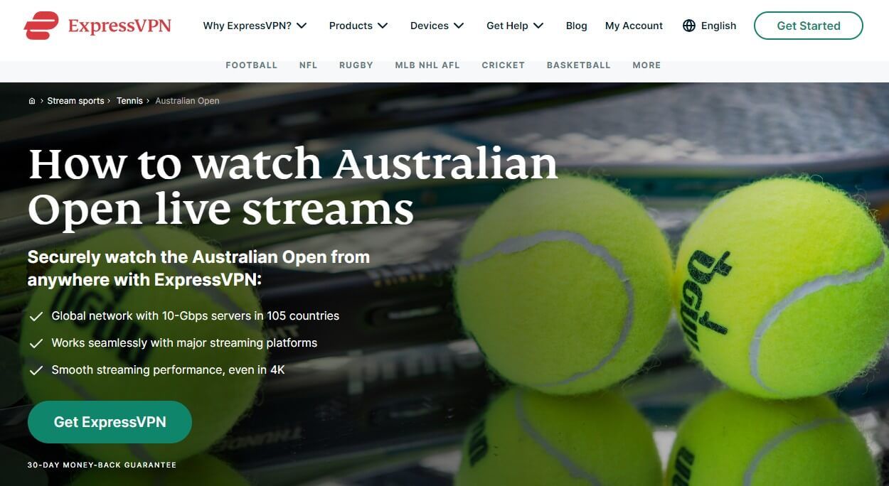 Expressvpn Australian Open