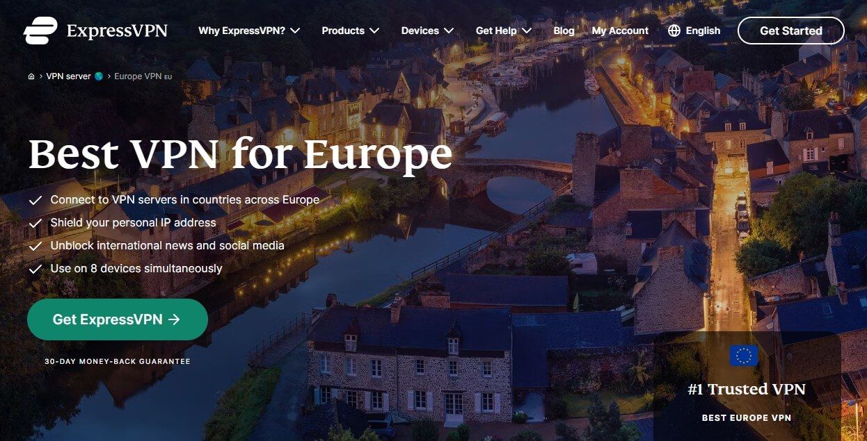 Expressvpn Europe