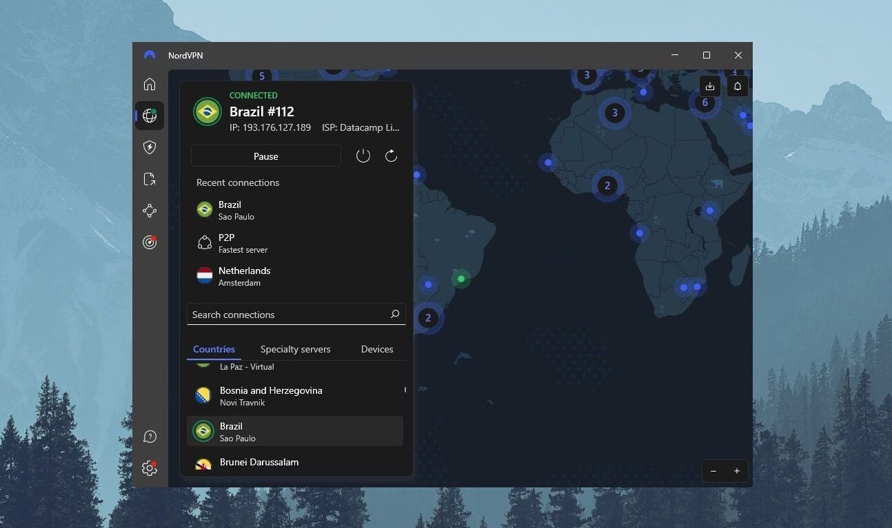 Nordvpn Brazil Ip