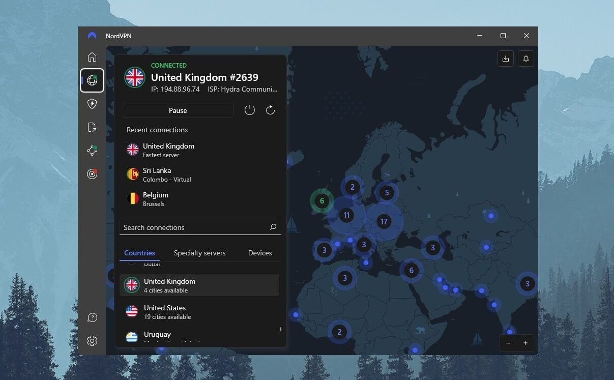 Nordvpn Uk Connected